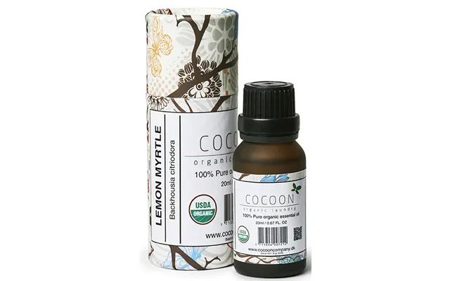 Cocoon Organic Laundry 100% Pure Organic Essential Oil Lemon Myrtle 20ml