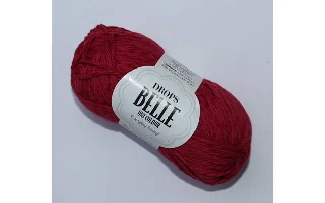 Drops Belle - Kirsebær Color 12, 50 Gram
