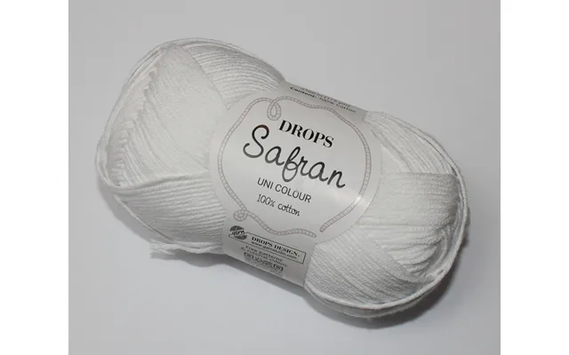Drops Garn Safran - Hvid Color 17