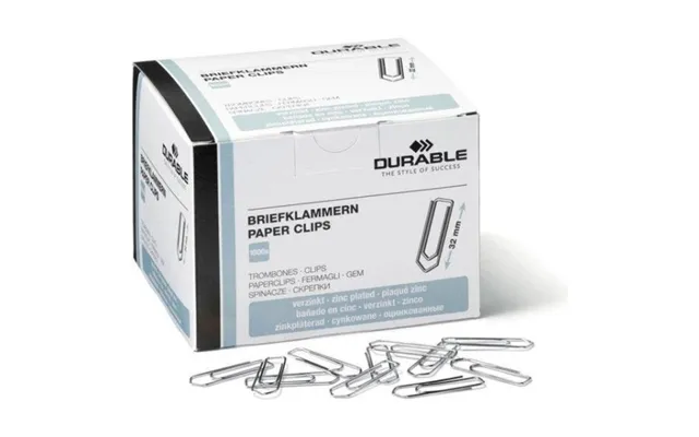 Durable Paper Clips 32mm 1000 Stk.