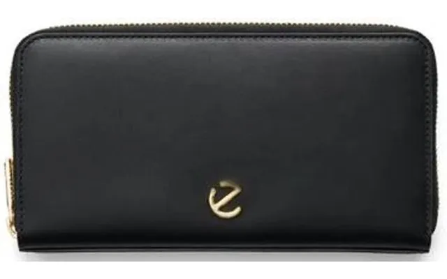 Ecco Leather Goods Wallet E Wave Continental Cow Leather Ss26 Black