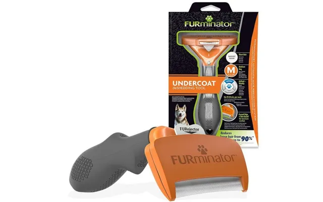 Furminator Undercoat Deshedding Tool Long Hair Medium Dog 9-23kg Æske Upæn