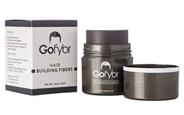 Gofybr Hair Building Fibers Black 7g