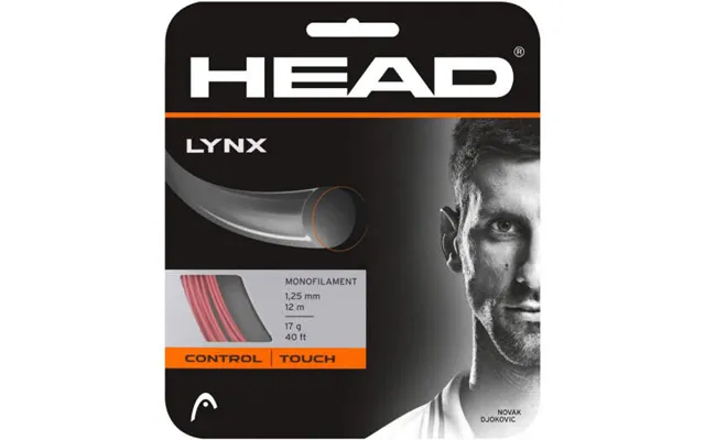 Head Lynx Monofilament 1,25mm 12m 17g 40ft Novak Djokovic