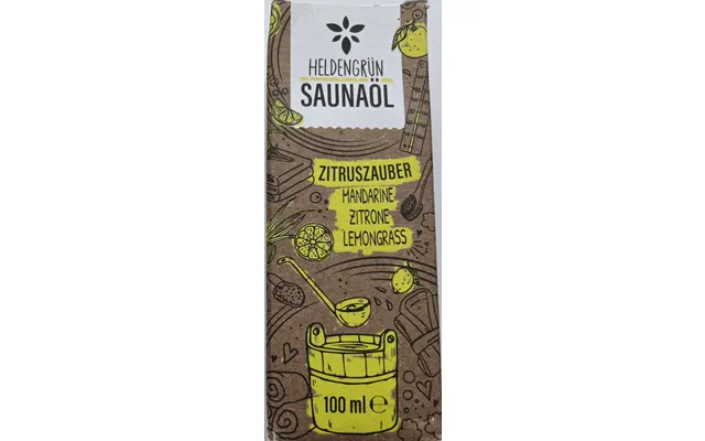 Heldengrün Saunaöl Lemongrass 100ml