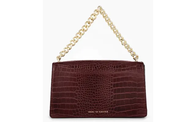 Ideal Of Sweden Medium Lia Baguette Deep Walnut Croco