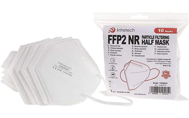 Intretech Ffp2 Nr Particle Filtering Half Mask 10 Stk.