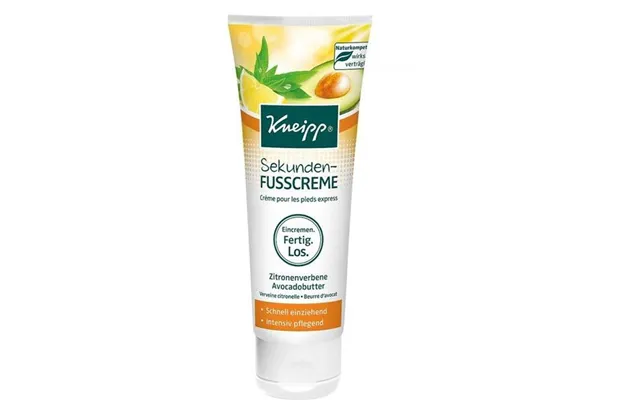 Kneipp Sekunden Fusscreme Zitronenverbene Avocadobutter 75ml