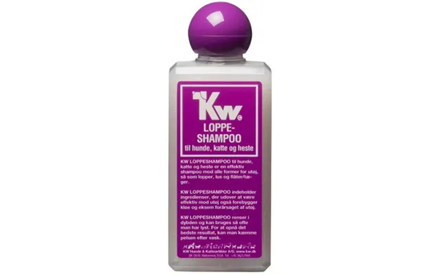 Kw Loppeshampoo Til Hunde Katte Og Heste 200ml