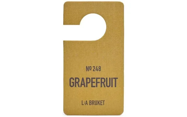 L A Bruket Fragrance Tag No. 248 Grapefruit