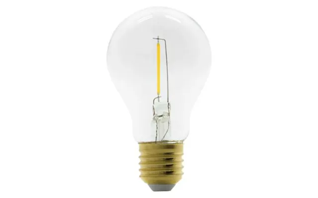 Led Filament Pære Transparent E27 2200k 40 Lumen 4w 84x44mm Extra Warm White 15 Stk