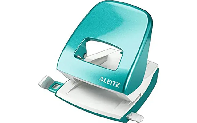 Leitz Wow Metal Hole Punch 5008-10-51 Ice Blue 30 Sheets