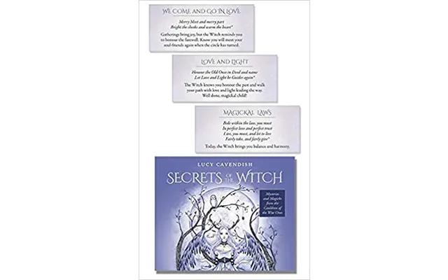 Lucy Cavendish Secrets Of The Witch Oracle Cards