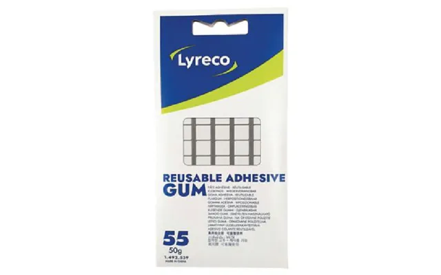 Lyreco Reusable Adhesive Gum Klebepads 50g 55 Stk.