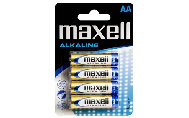 Maxell Batteri Alkaline Aa Lr6 Mn1500 12 X 4pk 48 Stk