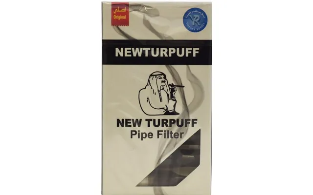 New Turpuff Pipe Filter Black 12 Pakker Med 8 I Hver