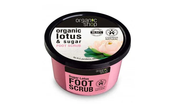 Organic Shop Lotus & Sugar Foot Scrub 250ml