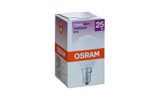 Osram Classic Illum Mat Lille Sokkel E14 25w