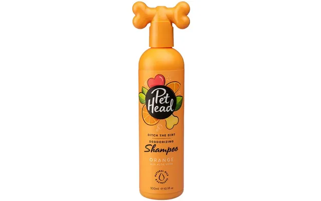 Pet Head Ditch The Dirt Deodorizing Shampoo Orange With Aloe Vera Til Hunde 300ml