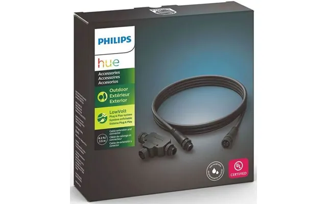 Philips Hue Accessories Outdoor Lv Cable T-connector 2.5m