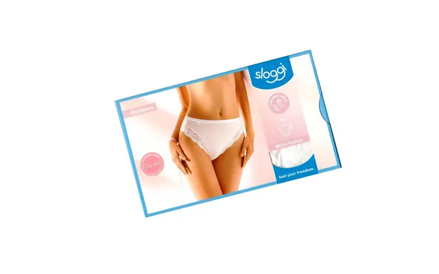 Sloggi Romance Sensitive Tai Micro Cotton Hvid Str 36