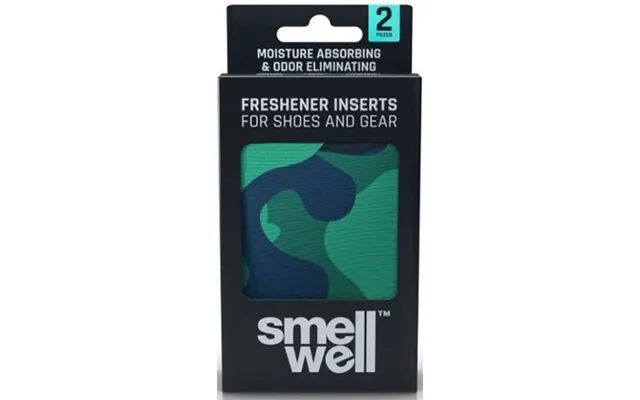 Smellwell Freshener Inserts For Shoe And Gear Camo Green 2 Stk