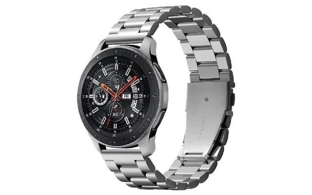 Spigen Galaxy Watch Modern Fit Sølv Rem 46mm For Samsung Galaxy