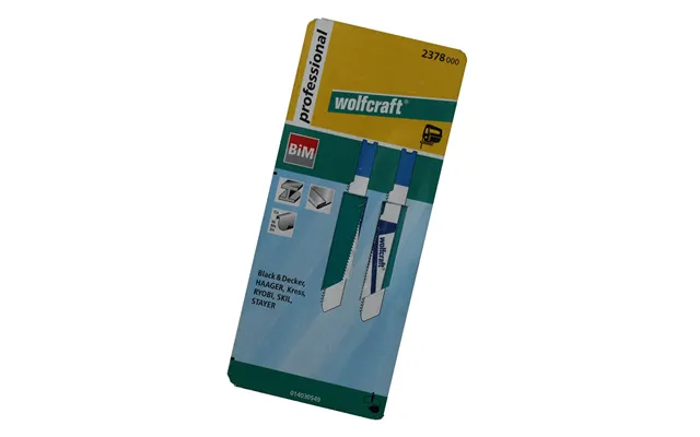 Stiksavsklinger 2 X Bim 52mm Wolfcraft 2378000