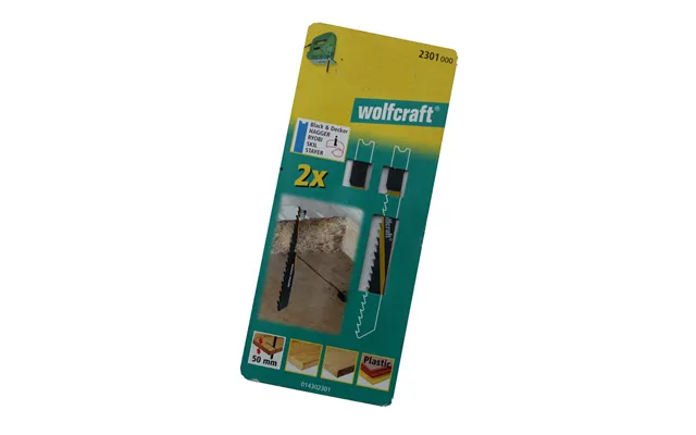 Stiksavsklinger 2 X Hcs 80 61mm Wolfcraft 2301000