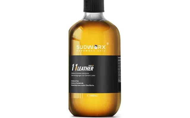 Sudwarx Hand Wash Only Purifier 11 Leather Cleaner 500ml