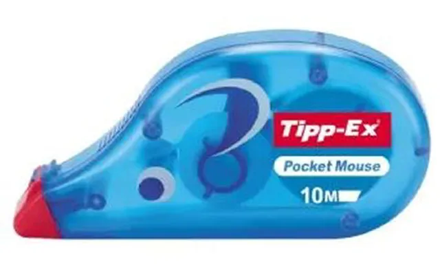 Tipp-ex Pocket Mouse Korrektionstape 10 Meter 4.2mm - Kasse Med 10 Stk