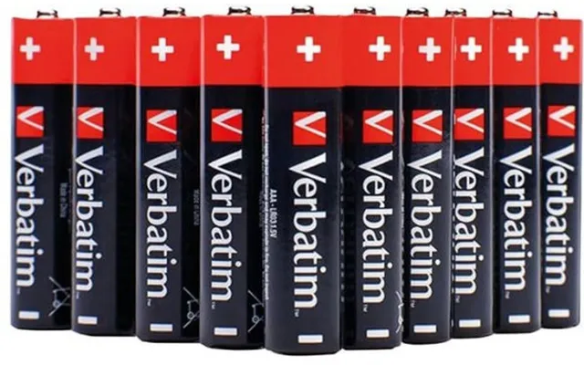 Verbatim Batteri Piles Alcalines Premium Aa Lr6 1.5v 24 Stk