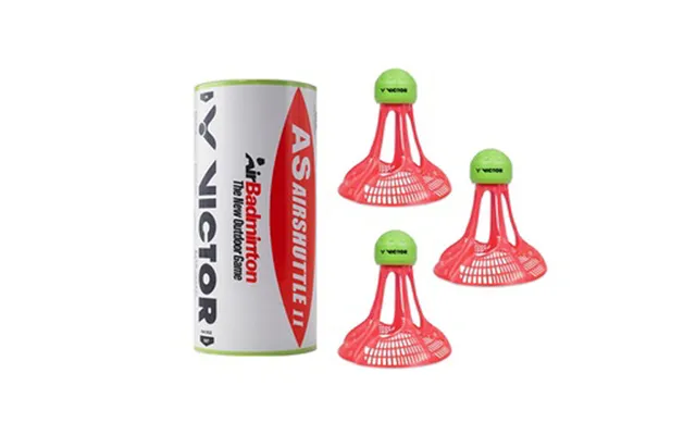 Victor As Airshuttle Ii Air Badminton The New Outdoor Game 3 Stk