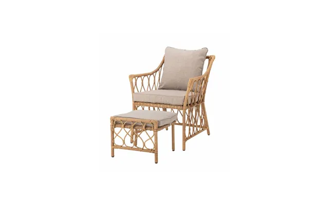 Bloomingville Belluce Loungestol Med Taburet - 72