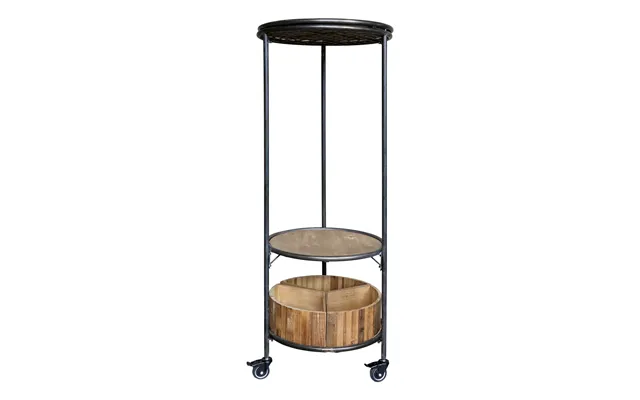 Chic Antique Display M 3 Hylder Og Trækasser - 160