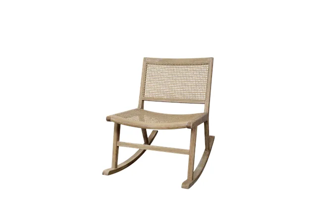 Chic Antique Gyngestol M Fletsæde Ryg Natur - 88
