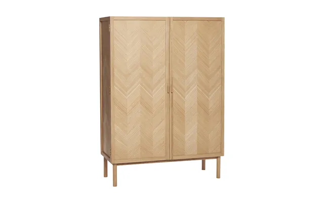Hã Bsch Herringbone Skab Egtræ Sildeben Natur - 140