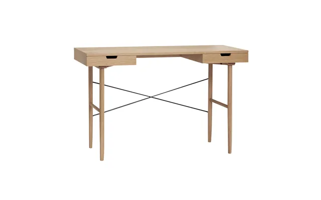 Hã Bsch Studio Skrivebord M 2 Skuffer Natur - 120