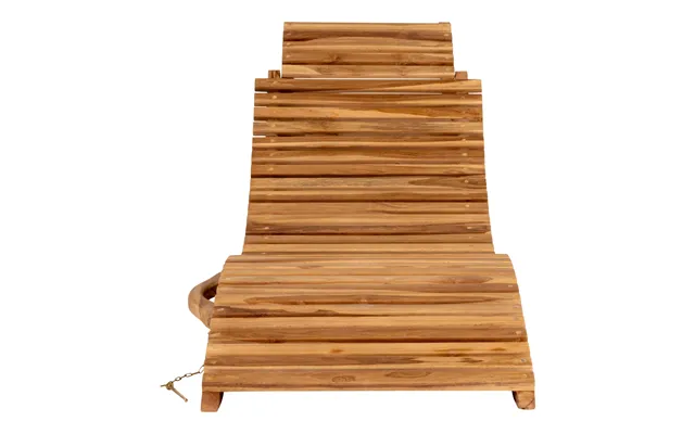 House Nordic Arrieta Teak Liggestol - Solvogn I Teaktræ 185
