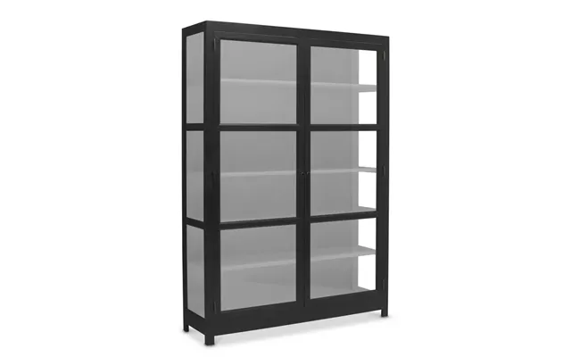 Livingoodies Carlington Edge Stor Sort Grå - 145