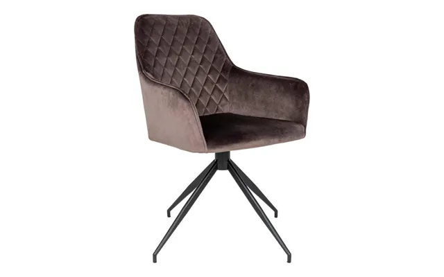 Harbo Spisebordsstol - Grå Velour