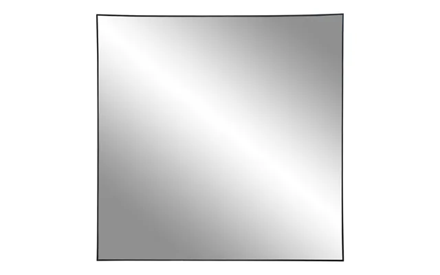 Spejl Sort - 60x60 Cm
