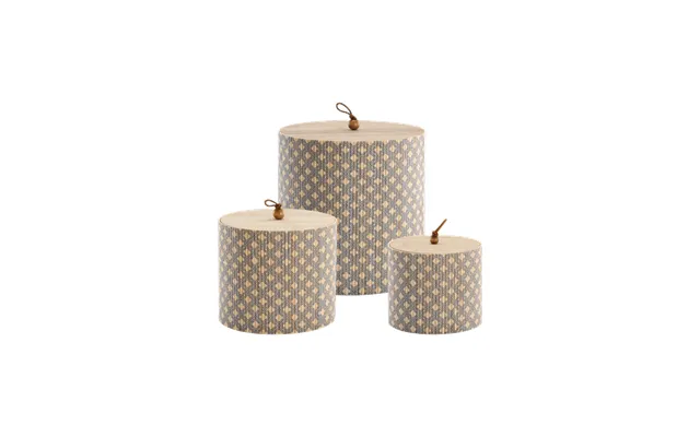 Chic Antique Amilly Runde Æsker Sæt Á 3