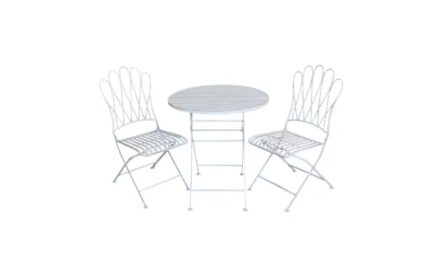 Chic Antique Cafèsæt I Metal