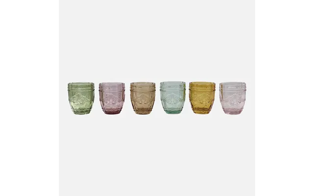 Chic Antique Saint-emilion Farvet Vandglas Ass.