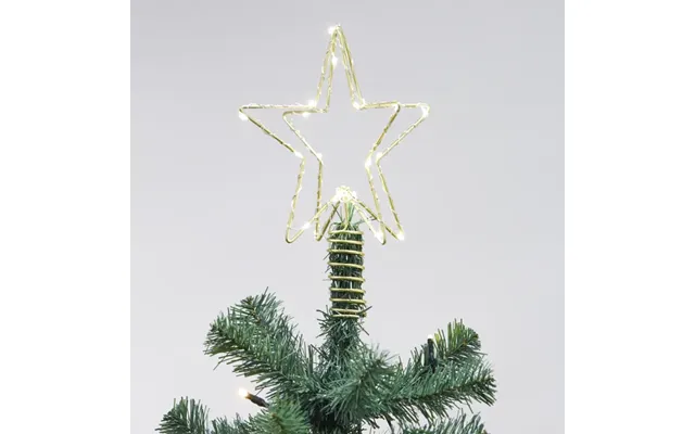 3d Julestjerne M Led Og Connector Til Nordic Winter Juletræ 25x19x19 Cm