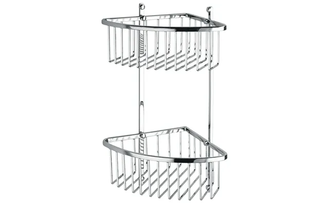 Adora Kurv Dob.hjørne 205x205x390mm Rustfri St. Krom
