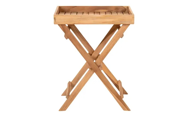 Bakkebord Bakkebord I Teaktræ 29*39*h49,5 Cm - 7501005