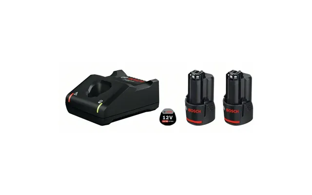 Bosch 2 X Gba 12v 2.0ah Gal 12v-40 - Startsæt