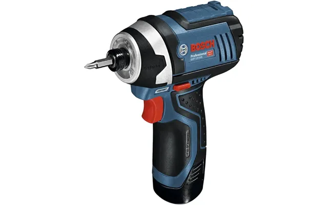 Bosch Gdr 12v-105 Slagnøgle Inkl. 2 X 2.0ah Batteri & Lader- 06019a6977